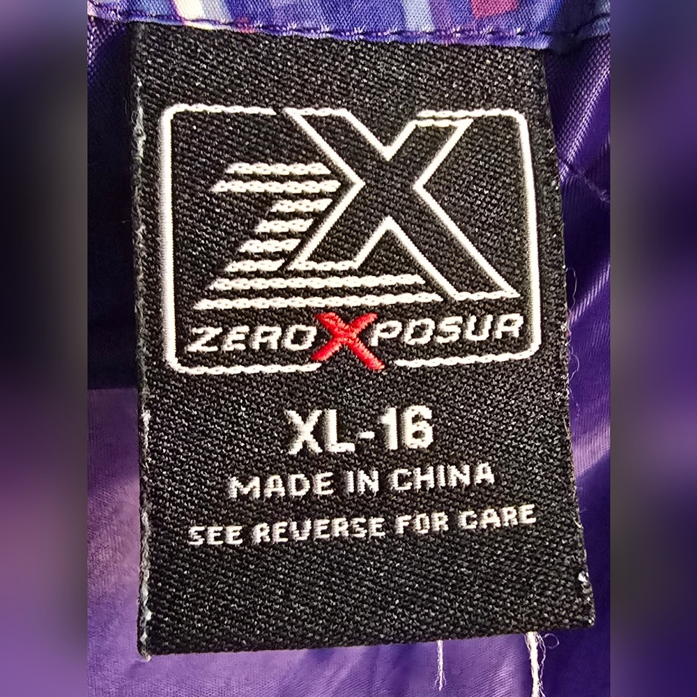 ZeroXposur Girls Size 16 XL Heavyweight Faux Fur Hooded 2 in 1 Jacket / Coat EUC - Picture 15 of 16